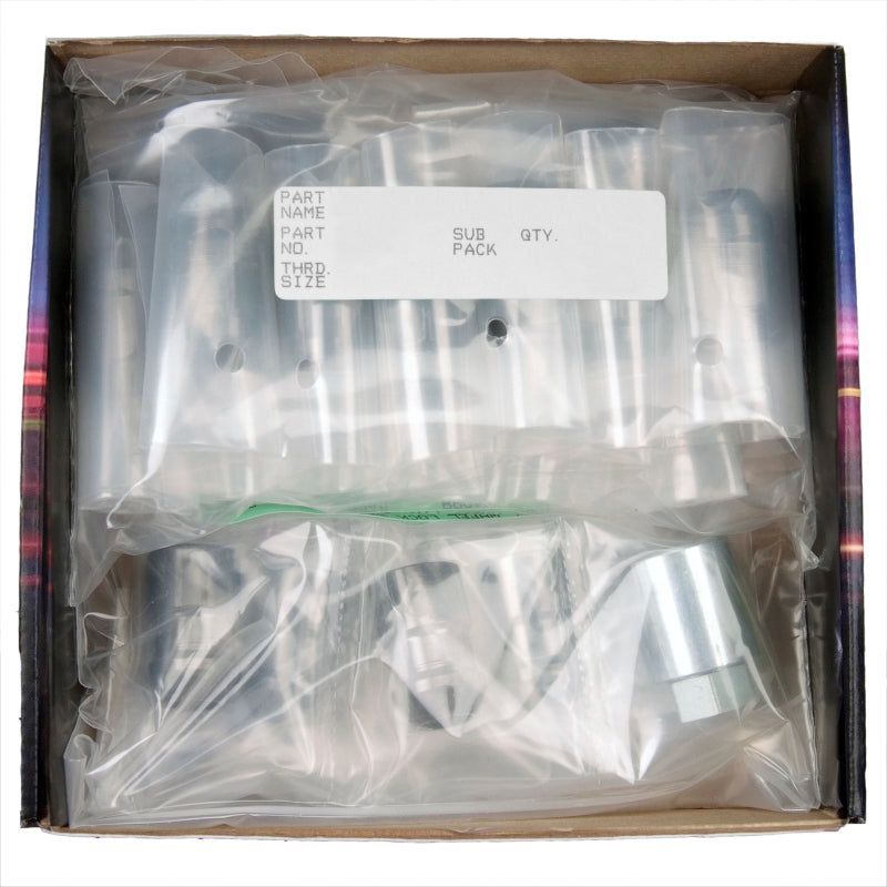 McGard 84538 - MCG84538 - McGard 5 Lug Hex Install Kit w/Locks (Cone Seat Nut / Bulge) M12X1.5 / 3/4 Hex / 1.45in. L - Black - Shipped in Europe - Tuningsupply.com