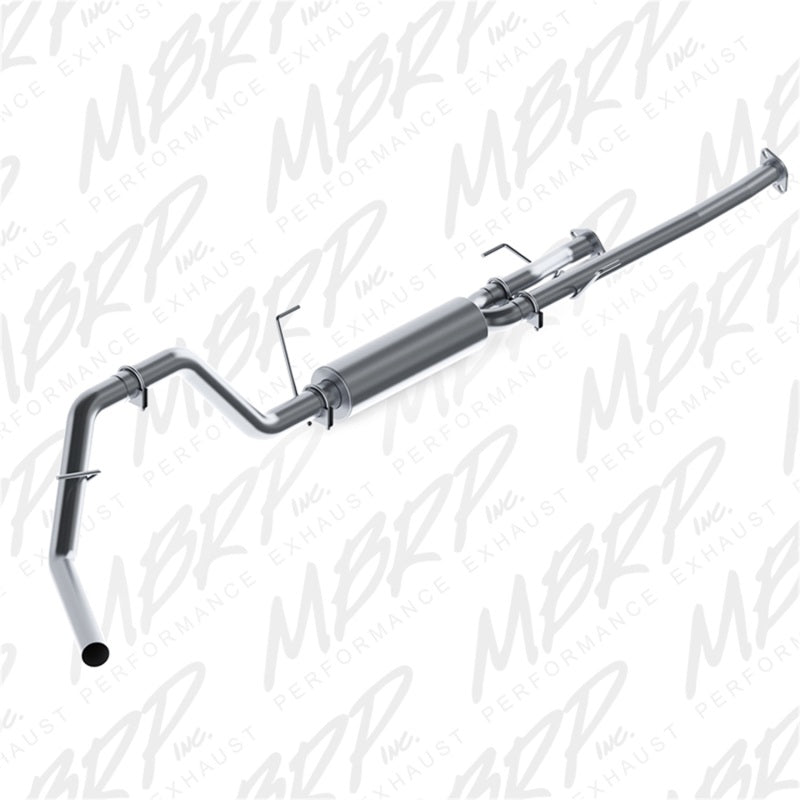 MBRP PS5314P - MBRPS5314P - MBRP 09-19 Toyota Tundra 5.7L EC-Std. & SB/CC-SB Cat Back Single Side AL P Series Exhaust - Shipped in Europe - Tuningsupply.com