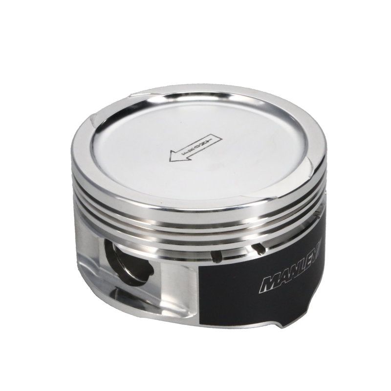 Manley Performance 594320C-8 - MAN594320C-8 - Manley Ford 4.6L/5.4L (3Valve) 3.572 Bore 6.5cc Platinum Series Dish Piston Set - Shipped in Europe - Tuningsupply.com