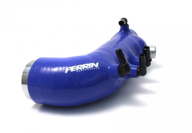 Perrin Performance PSP-INT-421BL - PERPSP-INT-421BL - PERRIN 08-14 Subaru WRX / 04-13 Forester XT / 05-09 LGT/OBXT Turbo Inlet Hose - Blue - Shipped in Europe - Tuningsupply.com