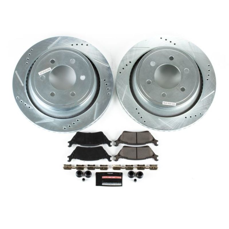 PowerStop K6271 - PSBK6271 - Power Stop 12-18 Ford F-150 Rear Z23 Evolution Sport Brake Kit - Shipped in Europe - Tuningsupply.com