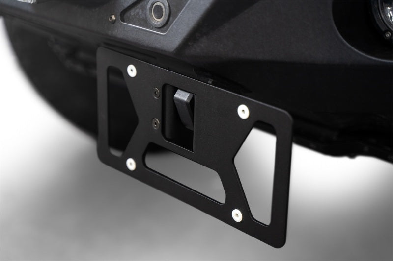 Addictive Desert Designs AC9905201NA - ADDAC9905201NA - Addictive Desert Designs Clevis Mounted Front License Plate Bracket - Shipped in Europe - Tuningsupply.com
