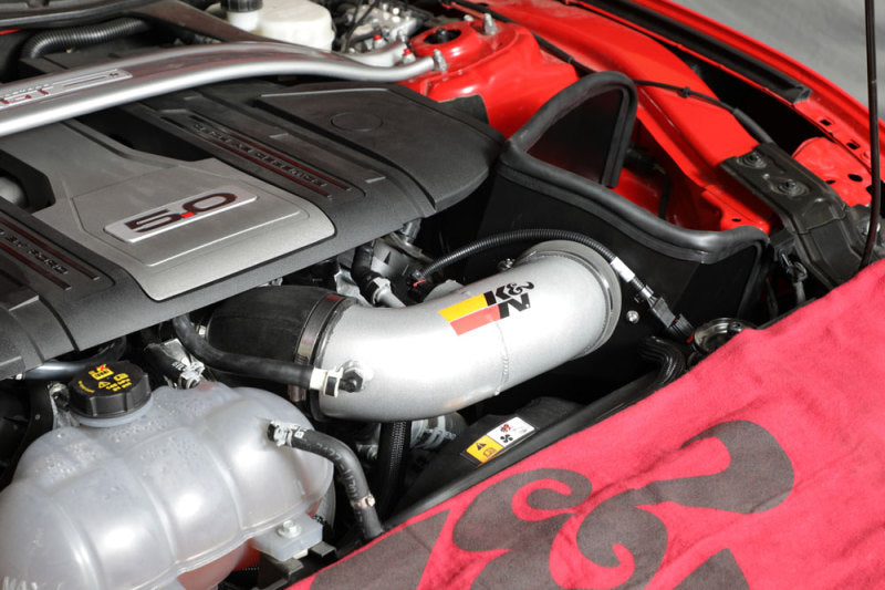 K&N Engineering 69-3540TP - KNN69-3540TP - K&N 2018 Ford Mustang GT V8 5.0L F/I Typhoon Air Intake - Shipped in Europe - Tuningsupply.com