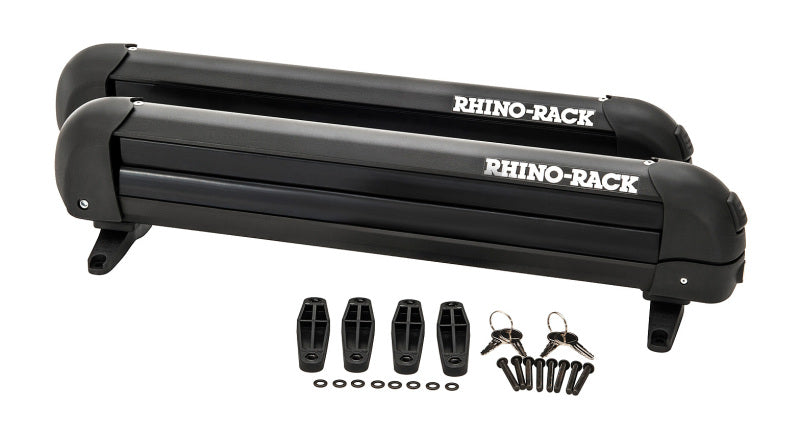 Rhino-Rack 574 - RHR574 - Rhino-Rack Universal Ski/Snowboard Carrier - Fits 4 Pairs of Skis or 2 Snowboards - Black - Shipped in Europe - Tuningsupply.com