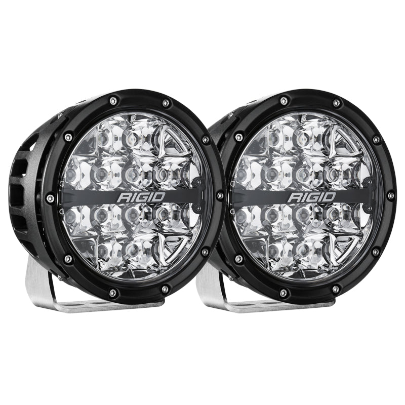Rigid Industries 36412 - RIG36412 - Rigid Industries 360-Series 6in LED Off-Road Spot Beam - RGBW (Pair) - Shipped in Europe - Tuningsupply.com