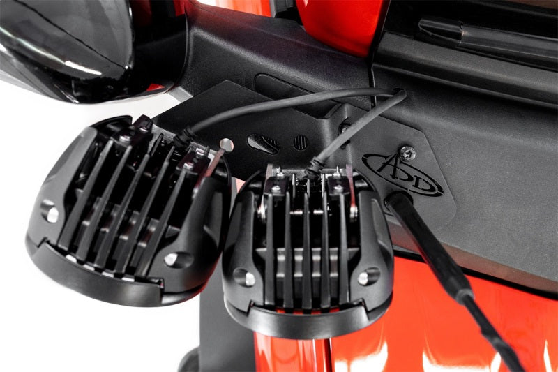 Addictive Desert Designs AC2301801NA - ADDAC2301801NA - ADD 21-23 Ford Bronco/Raptor Dual Ditch Light Brackets - Shipped in Europe - Tuningsupply.com