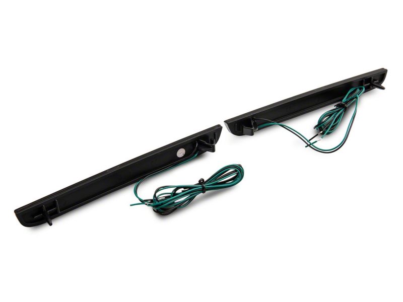 Raxiom CH6725 - RAXCH6725 - Raxiom 15-23 Dodge Challenger Axial Series LED Rear Bumper Reflector Lamps- Smoked - Shipped in Europe - Tuningsupply.com