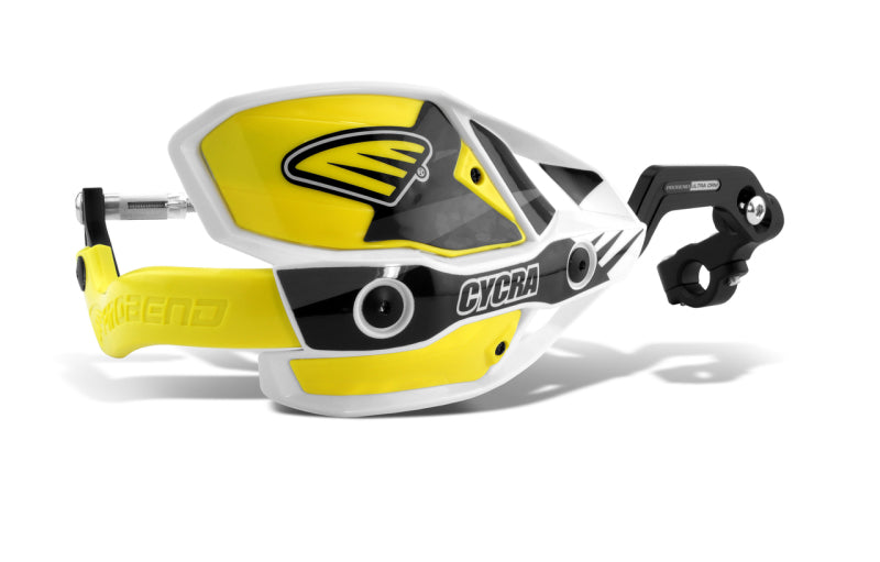 Cycra - CYC1CYC-7408-55X - Cycra CRM Ultra 1-1/8 in. Clamp w/White Shields/Yellow Covers - Shipped in Europe - Tuningsupply.com