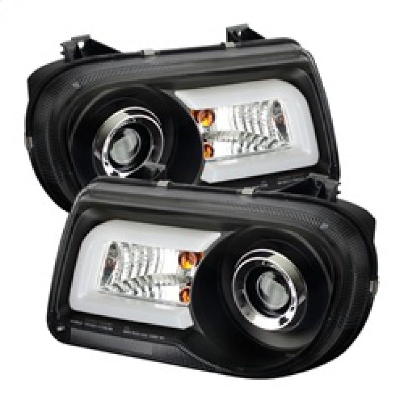 SPYDER 5075659 - SPY5075659 - Spyder Chrysler 300C 05-10 Projector Headlights LED DRL Black High/Low H7 PRO-YD-C300C-DRL-BK - Shipped in Europe - Tuningsupply.com