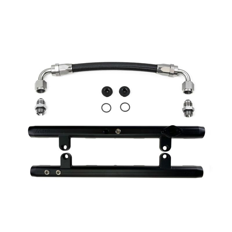 DeatschWerks 7-305 - DWK7-305 - DeatschWerks Ford 4.6 3-Valve Fuel Rails with Crossover - Shipped in Europe - Tuningsupply.com