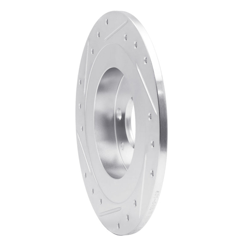 R1 Concepts 631-54003R - RNC631-54003R - R1 90-03 Ford Escort Rear Right Drilled & Slotted Silver Brake Rotor - Shipped in Europe - Tuningsupply.com
