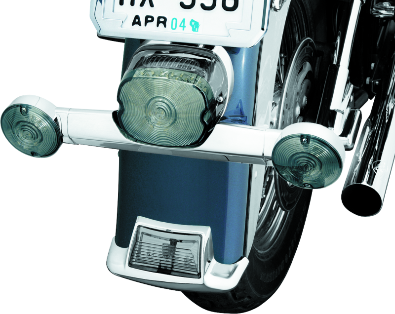 Kuryakyn 2384 - KUR2384 - Kuryakyn Narrow Turn Signal Bar Chrome - Shipped in Europe - Tuningsupply.com