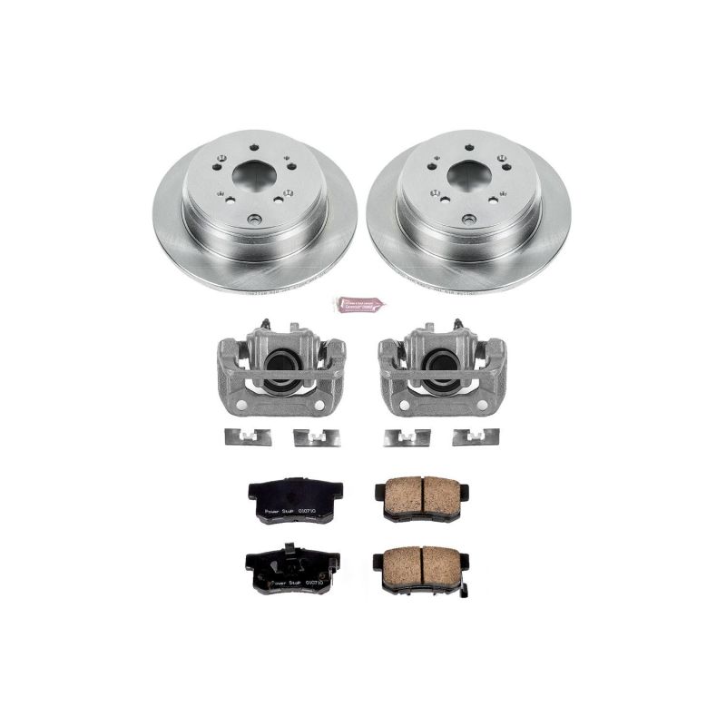 PowerStop KCOE206 - PSBKCOE206 - Power Stop 10-18 Acura RDX Rear Autospecialty Brake Kit w/Calipers - Shipped in Europe - Tuningsupply.com