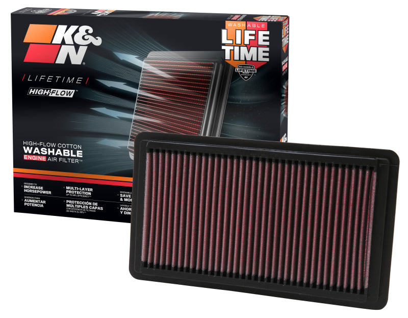 K&N Engineering 33-2343 - KNN33-2343 - K&N 06+ Civic Si Drop In Air Filter - Shipped in Europe - Tuningsupply.com