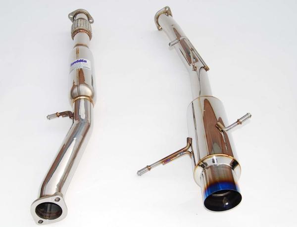 Invidia - INVHS02SW1GTT - Invidia 02-07 WRX/STi 76mm N1 REGULAR Titanium Tip Cat-back Exhaust - Shipped in Europe - Tuningsupply.com