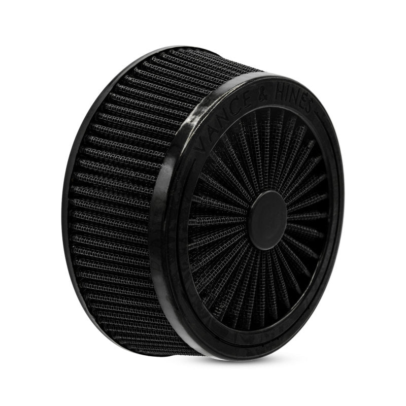 Vance and Hines 23723 - VAH23723 - Vance & Hines Black VO2 Filter D165Fl - Shipped in Europe - Tuningsupply.com