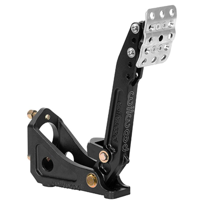 Wilwood 340-16378 - WIL340-16378 - Wilwood Adjustable Single Clutch Pedal - Floor Mount - 5.25-6:1 - Shipped in Europe - Tuningsupply.com