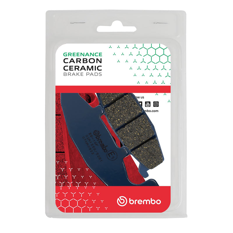 Brembo OE 07KA0933 - BRE07KA0933 - Brembo OE 88-07 Kawasaki EX R Ninja 250cc Brake Pad - Front - Shipped in Europe - Tuningsupply.com