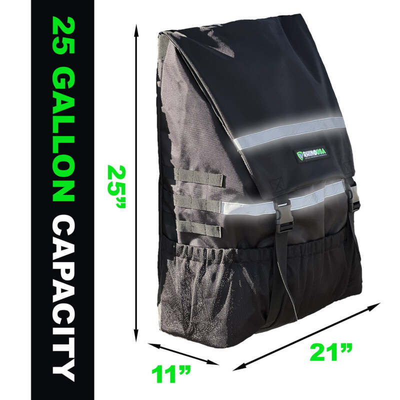 Rhino USA TIREBAG-BLK - RSATIREBAG-BLK - Rhino USA Spare Tire Trash Bag - Black - Shipped in Europe - Tuningsupply.com