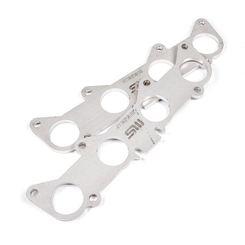 Stainless Works HFFORD5.0188 - SSWHFFORD5.0188 - Stainless Works Ford 5.2L/5.0L Coyote Round Port Header 304SS Exhaust Flanges 1-7/8in Primaries - Shipped in Europe - Tuningsupply.com