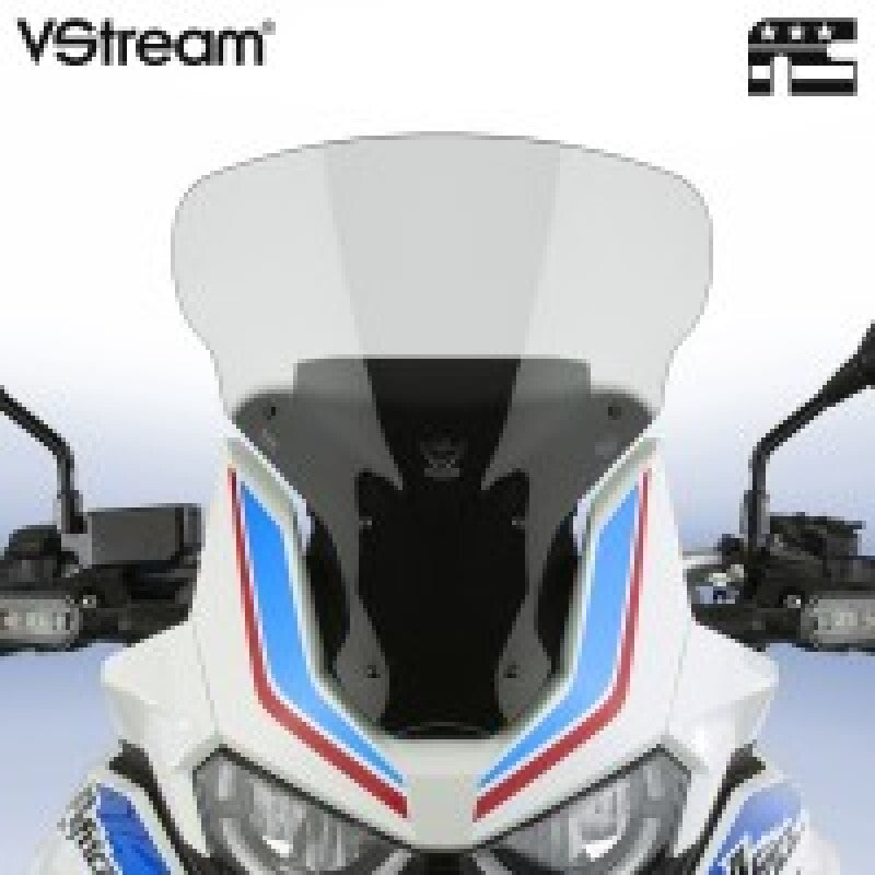 National Cycle N20071 - NATN20071 - National Cycle 20-23 Honda CRF1000B Africa Twin -VS/Wave Mid/Std. Windshield - Tinted - Shipped in Europe - Tuningsupply.com