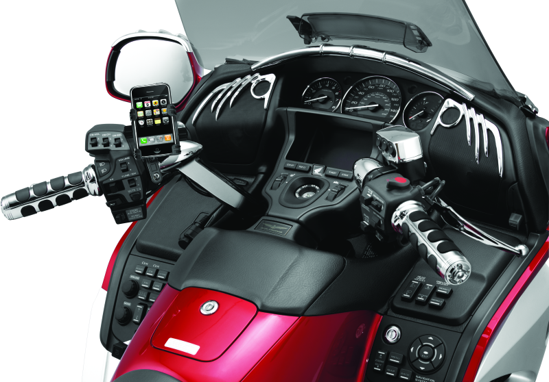 Kuryakyn 1698 - KUR1698 - Kuryakyn Tech Connect Perch Mount Black Standard - Shipped in Europe - Tuningsupply.com