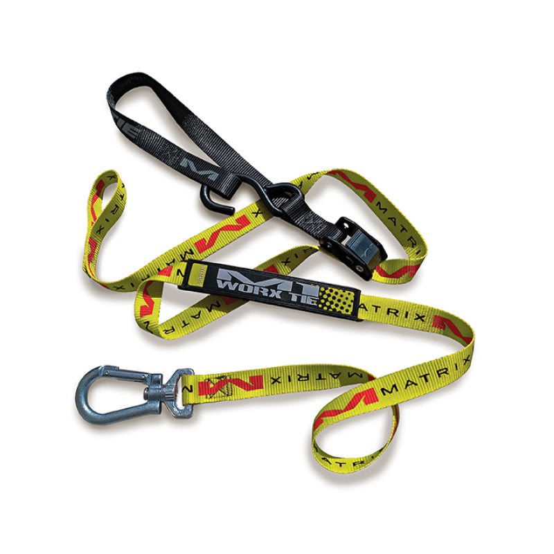 Matrix Concepts M1-104 - MATM1-104 - Matrix Concepts M1.0 Worx Tie Down Set - Yellow - Shipped in Europe - Tuningsupply.com