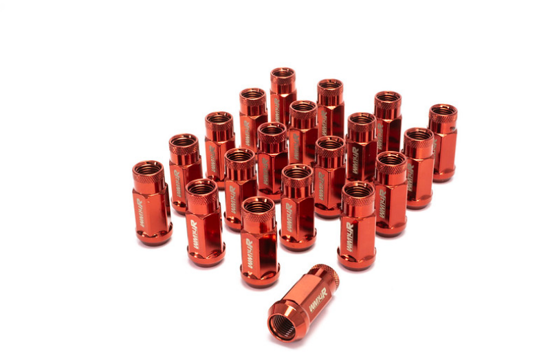 Wheel Mate WM14R06R - WHMWM14R06R - Wheel Mate WM14R 14x1.50 Lug Nuts Red 20 PCS - Shipped in Europe - Tuningsupply.com