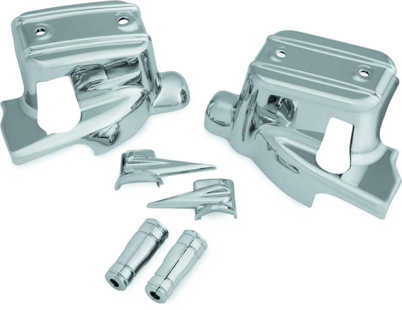 Kuryakyn 1739 - KUR1739 - Kuryakyn Brake & Clutch Control Covers Chrome - Shipped in Europe - Tuningsupply.com