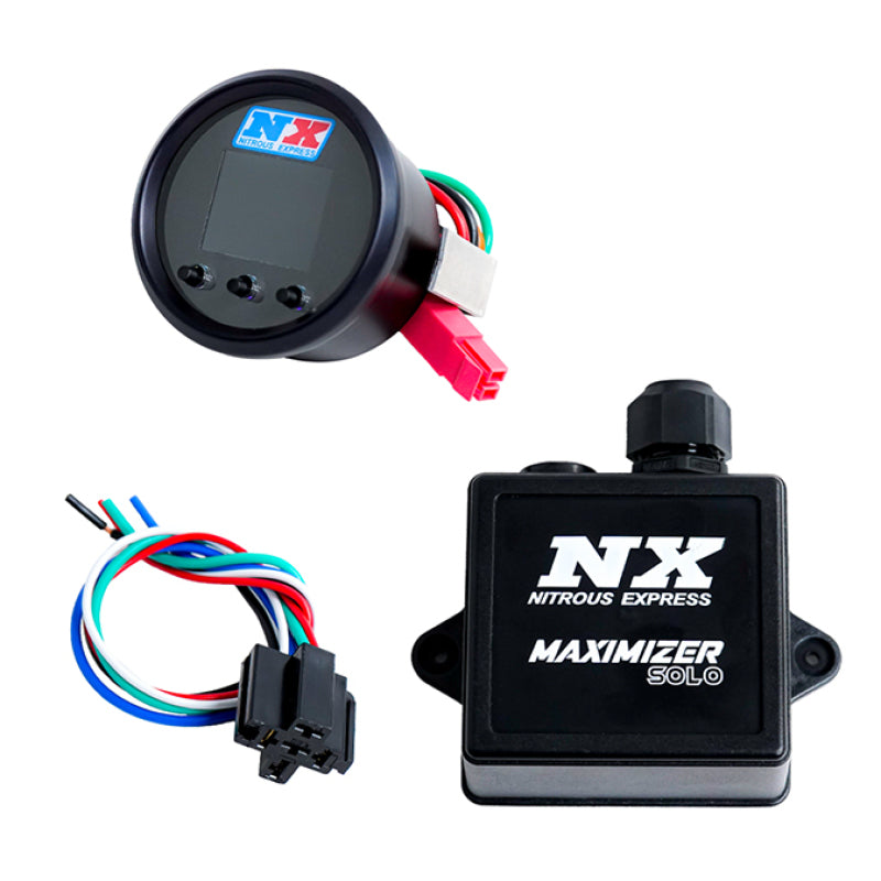 Nitrous Express 16012 - NEX16012 - Nitrous Express 2-1/16in Maximizer Solo Nitrous Progressive Controller w/Harness/Module/Solenoid - Shipped in Europe - Tuningsupply.com