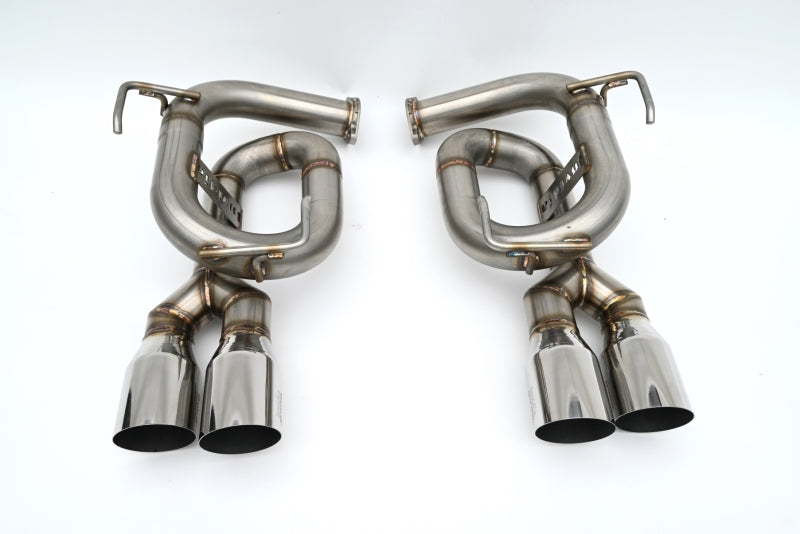 Invidia HS22SW4AT4SSL - INVHS22SW4AT4SSL - Invidia 22+ Subaru WRX Twin Loop 3.5in. Single Layer S.S Tip Axle-Back Exhaust - Shipped in Europe - Tuningsupply.com