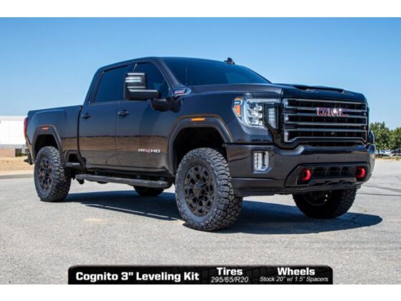 Cognito - COG110-P0929 - Cognito 20-24 Chevy/GMC Silv/Sierra 2500/3500 HD 2WD/4WD 3in Premier Leveling Kit w/ Fox PSRR 2.0 - Shipped in Europe - Tuningsupply.com