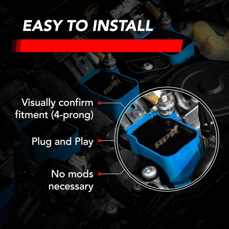 APR MS100204 - APRMS100204 - APR EA888.3/EA888.4/EA839/EA825 (MQB/MLB) 2.0T/2.9T/3.0T/4.0T Ignition Coil - Blue - Shipped in Europe - Tuningsupply.com