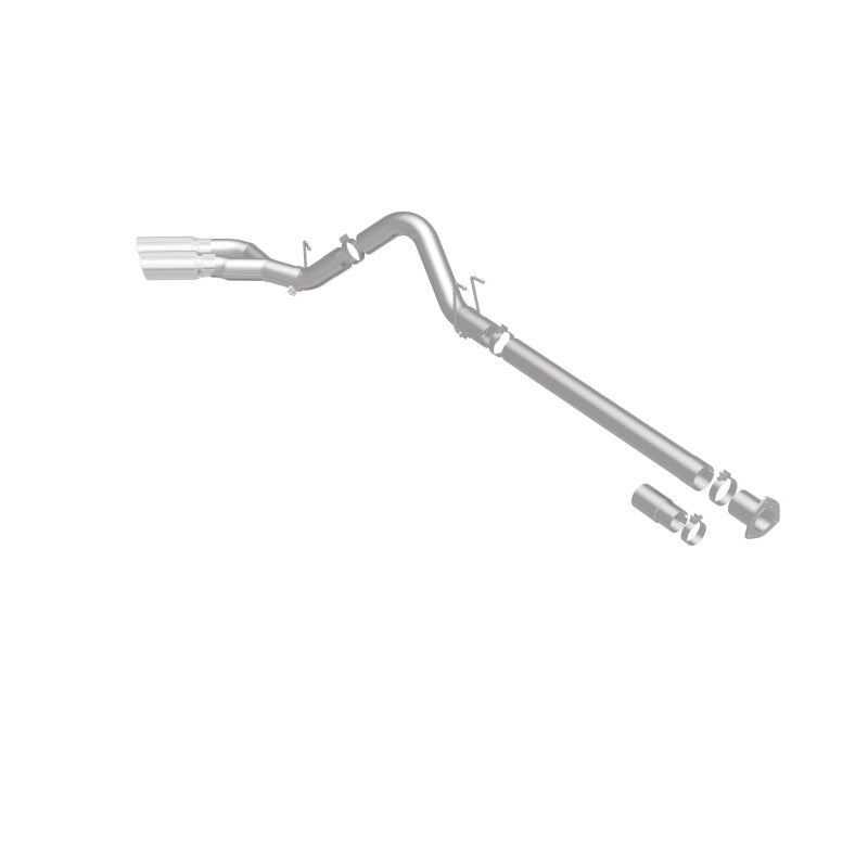 Magnaflow 17873 - MAG17873 - MagnaFlow 08-17 Ford F-250/F-350/F-450 4.6L/6.7 DPF-Back SS 4in Dual Single Passenger Side Rear Exit - Shipped in Europe - Tuningsupply.com