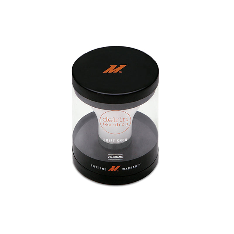 Mishimoto MMSK-TDP-WH - MISMMSK-TDP-WH - Mishimoto Teardrop Shift Knob - White - Shipped in Europe - Tuningsupply.com