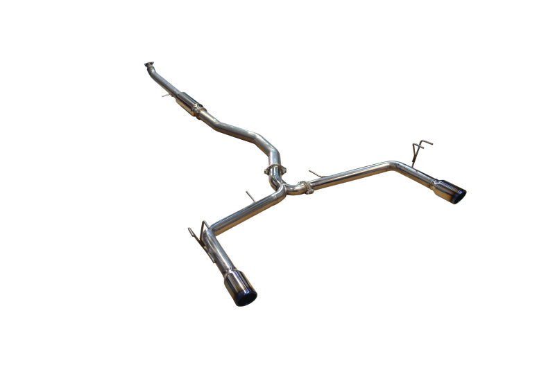 Injen - INJSES1572TT - Injen 16-20 Honda Civic 1.5L Turbo 4Cyl (Sedan) 63mm SS Cat-Back Exhaust w/ Dual Burnt Titanium Tips - Shipped in Europe - Tuningsupply.com