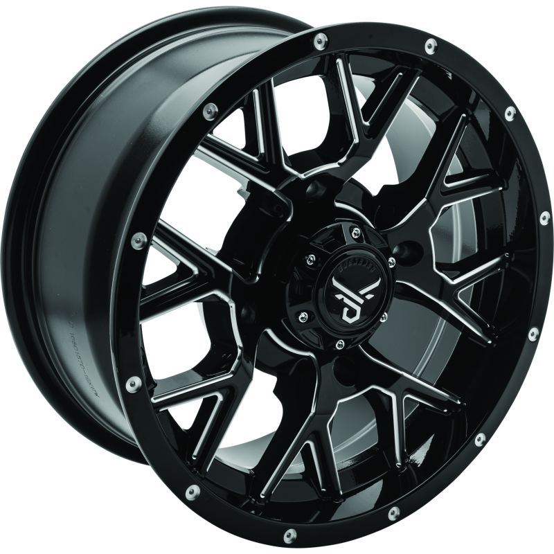 QuadBoss 608580 - QBS608580 - QuadBoss Barbwire 15X7 - 4+3 - 4/156 - Milled - Shipped in Europe - Tuningsupply.com