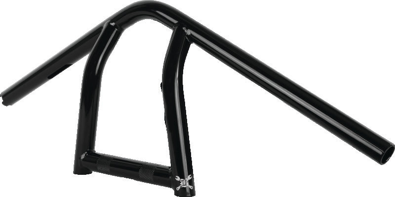 Burly Brand B12-6040B - BURB12-6040B - Burly Brand The Jim Bar 9in - Black - Shipped in Europe - Tuningsupply.com