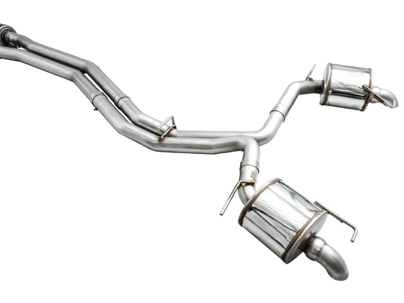 AWE Tuning 3015-31003 - AWE3015-31003 - AWE Audi 2019-2023 C8 A6/A7 3.0T Touring Edition Cat-back Exhaust- Turn Downs - Shipped in Europe - Tuningsupply.com