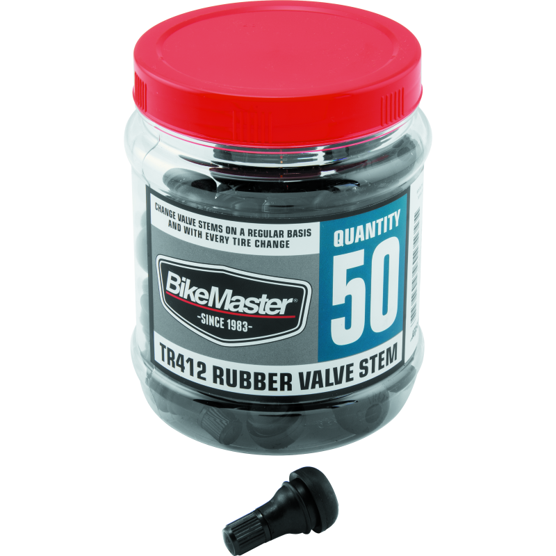 BikeMaster 151411 - BKM151411 - BikeMaster Valve Stem TR412 Rubber Tub/51 - Shipped in Europe - Tuningsupply.com