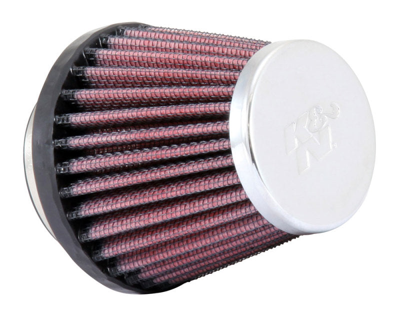 K&N Engineering RC-1070 - KNNRC-1070 - K&N Universal Chrome Filter-Round Tapered-1.688in Flange ID x 2in Top OD x 3in Base OD x 2.75in H - Shipped in Europe - Tuningsupply.com
