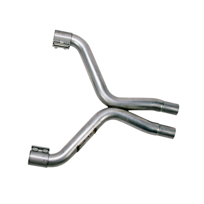 BBK 1814 - BBK1814 - BBK 11-14 Mustang 3.7 V6 High Flow X Pipe With Catalytic Converters - 2-1/2 - Shipped in Europe - Tuningsupply.com