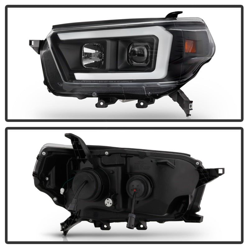 SPYDER 5087454 - SPY5087454 - Spyder Signature Toyota 4Runner 10-13 Projector Headlights - Black (PRO-YD-T4R10SI-BK) - Shipped in Europe - Tuningsupply.com