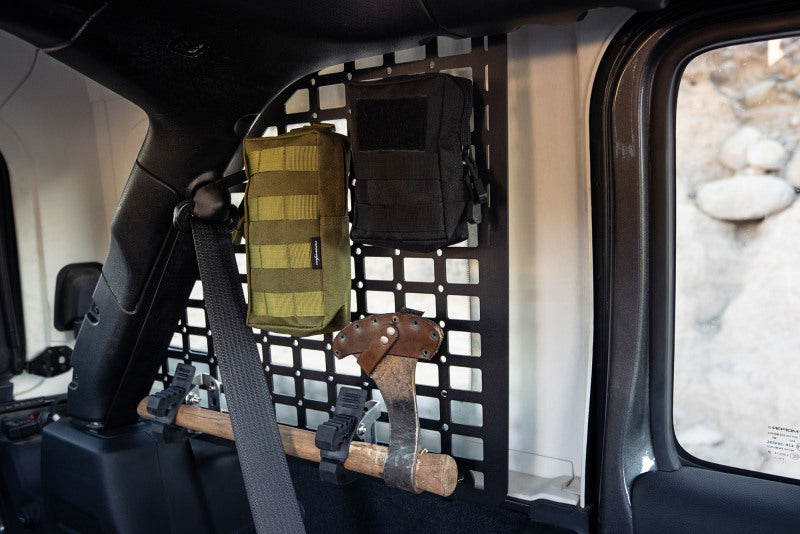 DV8 Offroad MPJL-01 - DVEMPJL-01 - DV8 Offroad 2018+ Jeep Wrangler Rear Window Molle Panels - Shipped in Europe - Tuningsupply.com
