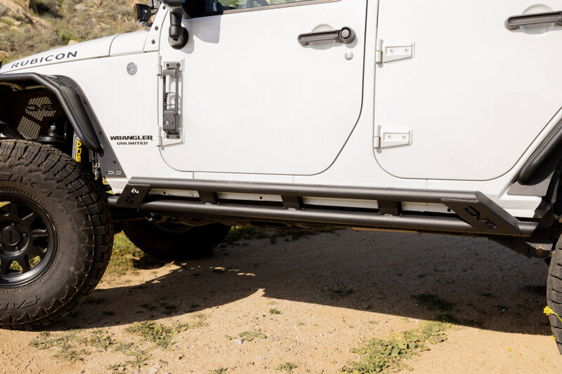 DV8 Offroad SRJK-07 - DVESRJK-07 - DV8 Offroad 2007-2018 Jeep Wrangler JK 4-Door Rock Sliders - Shipped in Europe - Tuningsupply.com