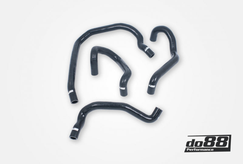 do88 DO88-KIT188S - DOBDO88-KIT188S - do88 Audi/Seat/Volkswagen 2.0T (MQB) Remote Radiator Coolant Hoses (Left) - Black - Shipped in Europe - Tuningsupply.com