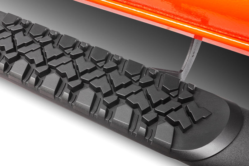 Go Rhino V300080T - GORV300080T - Go Rhino V-Series V3 Side Step - Universal 80in. (Fits 4DR) - Tex. Blk - Shipped in Europe - Tuningsupply.com