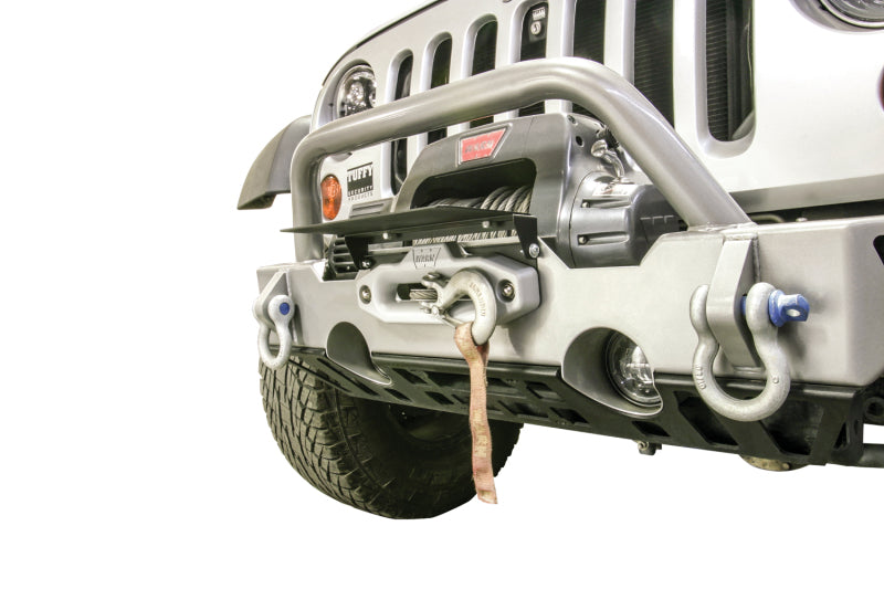Tuffy Products - TFY333-01 - Tuffy Flipup License Plate Holder- Winch W/Hawse- Blk - Shipped in Europe - Tuningsupply.com