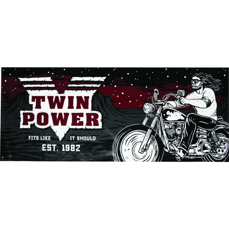 TwinPower 157273 - TWP157273 - Twin Power Twin Power Banner 2 Feet X 6 Feet - Shipped in Europe - Tuningsupply.com