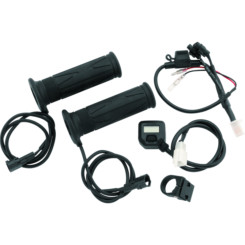 BikeMaster 266282 - BKM266282 - BikeMaster 7/8in Heated Grips w/ LCD Switch - Shipped in Europe - Tuningsupply.com
